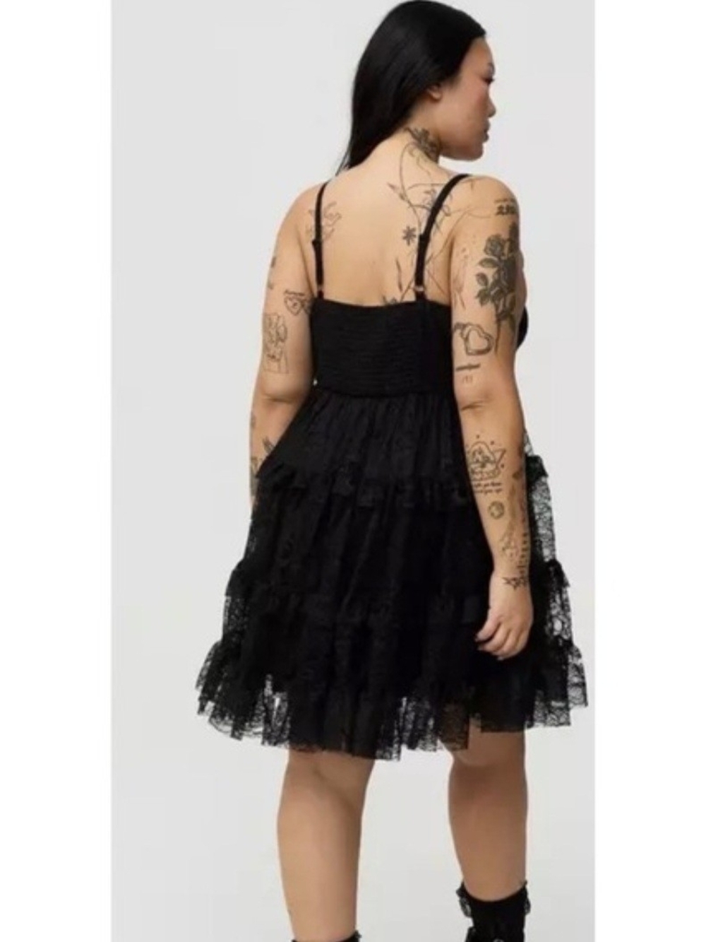 TORRID Ruffled Mini Dress - Picture 2 of 7